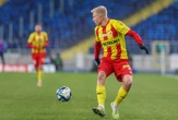 Dawid Błanik show Chłopak ze Śląska już po raz drugi katem śląskiego beniaminka. Korona w górnej połów…