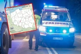 Szok! Mapa wypadków drogowych w wakacje 2025