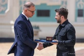 Najwyższy ukraiński order Pierwsza taka chwila w życiu Andrzeja Dudy. Łzy i zaciśnięte gardło. Co się stało?
