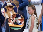 Stroiła urocze miny Tłum gwiazd na finale Wimbledonu! Księżniczka Charlotte znowu skradła show