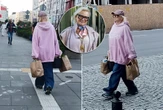 ZDJĘCIA PAPARAZZI Wielgachna bluza, czapka z daszkiem i siatki w rękach. Tak Kasia Figura walczy z ciężarem codziennych zakupów