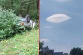 KOSZMARNY WYPADEK Fotograf doznał poważnego wypadku, bo zobaczył chmurę w kształcie UFO.