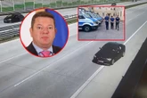 Wszystko się nagrało Samochód z wiceministrem jechał na zderzenie czołowe! Kierowca BMW pruł pod prąd na …