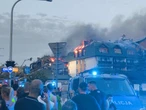 EWAKUACJA Pożar w Ząbkach. Wielkie poruszenie! Ludzie z całego miasta ruszyli z pomocą