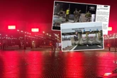 Sceny jak z filmu Jak wygląda teraz granica z Białorusią? Drut kolczasty, blokady i puste przejścia [ZDJĘCIA]