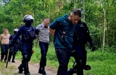 Policja kontra pseudokibice Ustawka udaremniona! Policjanci gonili kiboli po lesie!