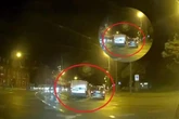 Dwa postępowania policji! Policjant wymusił pierwszeństwo, ale taksówkarz nie odpuścił! Szokujący finał. Sprawa dotarła do komendanta