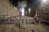 Praca wre Tramwaj na Dworzec Zachodni coraz bliżej! Tunel pod Parkiem Pięciu Sióstr nabiera kształtów
