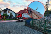 Sprawę bada policja Zawalił się komin, 26-latek nie żyje! Śmiertelny wypadek w czasie prac budowlanych pod Brzeskiem
