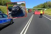 Śmierć na drodze Tragiczny wypadek pod Olsztynem. Jedna osoba nie żyje