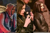 Te zdjęcia to hit! Roxie strzela minki i zajada kanapeczkę. Mąż do walizek, a ona do limuzyny