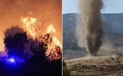 Pożary w Europie Groza w Portugalii! Tornado ognia i trąba z pyłów