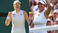 Powtórka w sobotę? Skrót jedynego meczu Świątek - Anisimova. Tak wyglądały finalistki Wimbledonu dziewi…
