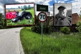 Na miejscu tragedii płoną znicze Leszek jechał do żony z bukietem róż. Koszmarny wypadek