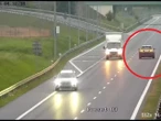 Stworzył śmiertelne zagrożenie Jechał pod prąd na drodze ekspresowej. Czeski błąd kierowcy