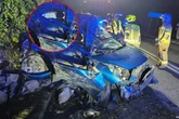 Nocna makabra! Dwoje młodych ludzi w zmasakrowanym peugeocie! 20-latka nie żyje. To wyszło na jaw o kierowcy [ZDJĘCIA]