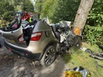 Wypadek pod Górowem Iławeckim Ojciec i dziecko zginęli w wypadku. Ważny apel policji