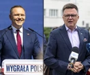 nowy sondaż Te wyniki zalamią Szymona Hołownię. Klęska! Za to Karol Nawrocki otwiera szampana