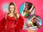 Zapowiada zmiany! Rozpalona słońcem Doda wyleguje się nad basenem. Kolorowe bikini ledwo pomieściło jej biust