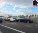 KOLIZJA Zderzenie trzech aut na S2. Lądował śmigłowiec LPR. Odleciał bez pacjenta