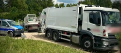 Tragedia podczas pracy! Ciężarówka przygniotła mężczyznę! Koszmarny wypadek