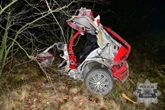 prowadził naćpany Rajd śmierci pod Płońskiem. Auto pękło na pół! Grzegorz K. odpowie za zgon kolegi