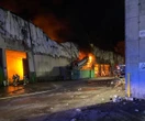 Wielki ogień Gigantyczny pożar w Elblągu. Spłonęła sortownia śmieci, alarm w mieście