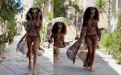 WOW! 58-letnia Ewa Minge hasała po ulicy w samym bikini. Odsłoniła oszałamiającą sylwetkę…
