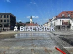 Uff jak gorąco! Kurtyny wodne ratują białostoczan. W Białymstoku obowiązuje ostrze...
