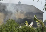 Dramatyczny wypadek Samolot runął na dom! Dwie osoby nie żyją
