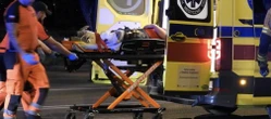 Groza Poważny wypadek na Bemowie. Motocyklista runął na asfalt. W ciężkim stanie trafił do szpitala