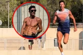 Lider kadry nie odpuszcza Robert Lewandowski wygina śmiało ciało i pręży muskuły. Aktywny urlop gwiazdora Barc…