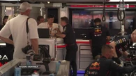 F1 Lewandowski przyłapany na torze F1 w Katalonii. Wielkie spotkanie z mistrzem