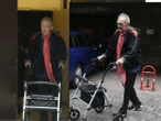 Muzyk się nie poddaje Michał Urbaniak porusza się z pomocą chodzika. Wcześniej na nowo uczył się chodzić