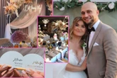 Mamy nagranie! Wesele Klaudii i Valentyna z „Rolnika” jak z komedii romantycznej. Kwiaty, kryształy i luksusowe menu