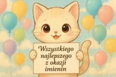 Kartki imieninowe Życzenia imieninowe. E-kartki jak kwiaty. Wyjątkowe obrazki do wysłania rodzinie lub…