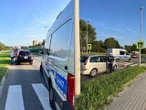 Wypadek 12-latka na rowerze potrącona przez samochód. Dziecko trafiło do szpitala