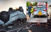 Śmiertelny wypadek Wjechał prosto pod cysternę przewożącą niebezpieczny gaz! 20-latek nie żyje. DK 74 z…