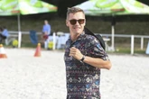 Nie wstydzi się wiary Marcin Mroczek zabrał kilkuletnich synów na pierwszą pielgrzymkę. Wszyscy ruszyli na Jasną Górę