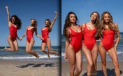 Zobacz Piękne ring girls KSW. Przed galą wskoczyły w stroje kąpielowe i wyskoczyły na plażę