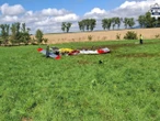 Śledztwo w sprawie katastrofy Awionetka runęła na ziemię z wysokości ok. 100 metrów. Nie żyją dwaj mężczyźni