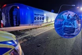 WŚRÓD NICH STRAŻACY Katastrofa autokaru na S2 w Warszawie. Znamy stan kilkunastu rannych. Lekarze walczą…