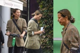 Zdjęcia paparazzi tylko u nas! Katarzyna Herman gna na hulajnodze bez kasku! Nie pasuje do modnej stylizacji?