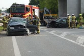 STRASZNE Koszmarna czołówka pod Górą Kalwarią. Są ranni, jedna osoba reanimowana