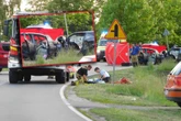 TRAGEDIA Czołowe zderzenie na łuku drogi. Nie żyje obywatel Ukrainy, dwie osoby trafiły do sz…