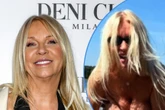 Figura jak marzenie 64 lata i ZERO kompleksów. Mariola Bojarska-Ferenc chilluje nad jeziorem. Osłoniła się jedynie dłońmi