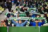 Piłkarskie emocje Efektowne zdjęcia kibiców z meczu Lechia - Widzew