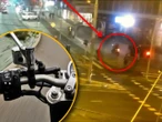 Sceny grozy w centrum miasta Spieszył się po papierosy i zrobił coś głupiego. Niezdrowy nałóg słono go kosztował