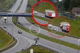 Zobacz wideo Jechał pod prąd trasą S19! Wideo mrozi krew w żyłach