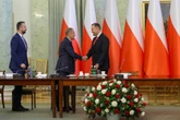 nerwowa atmosfera Donald Tusk w poczuwającym tonie odpowiedział Nawrockiemu. Ostro punktował